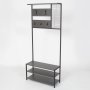 HANAH HOME Čiviluk Nomad Portmanto Anthracite - slika 2