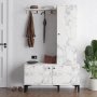 HANAH HOME Cipelarnik sa čivilukom Lex Carrara Marble - slika 2