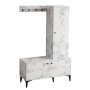 HANAH HOME Cipelarnik sa čivilukom Lex Carrara Marble - slika 4