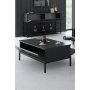 HANAH HOME Sto za dnevnu sobu Lord Anthracite Black - slika 3