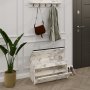 HANAH HOME Cipelarnik sa čivilukom Boby Carrara Marble - slika 2