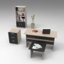 HANAH HOME Set kancelarijskog nameštaja Vo11 Ob - slika 1