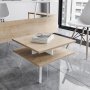 HANAH HOME Set kancelarijskog nameštaja Irony Maxi Set White Oak - slika 4