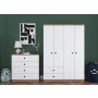 HANAH HOME Ormar sa komodom BL102 2590 - slika 1