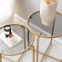 HANAH HOME Sto za dnevnu sobu S407U Gold - slika 4
