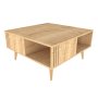 HANAH HOME Sto za dnevnu sobu Ronas Oak - slika 1