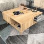HANAH HOME Sto za dnevnu sobu Ronas Oak - slika 2