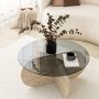 HANAH HOME Sto za dnevnu sobu Bubble Fume - slika 3