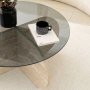 HANAH HOME Sto za dnevnu sobu Bubble Fume - slika 5