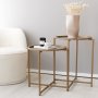 HANAH HOME Sto za dnevnu sobu S407K Gold - slika 2