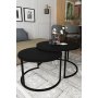 HANAH HOME Sto za dnevnu sobu Bora Black - slika 2