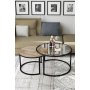 HANAH HOME Sto za dnevnu sobu Bora Transparent Antique Pine - slika 1