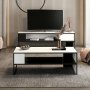 HANAH HOME Sto za dnevnu sobu Concord White Black - slika 3