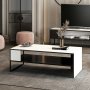 HANAH HOME Sto za dnevnu sobu Concord White Black - slika 4