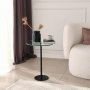 HANAH HOME Sto za dnevnu sobu Social Black - slika 3