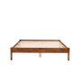 HANAH HOME Krevet Galaksi 100 Walnut - slika 4