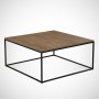 HANAH HOME Sto za dnevnu sobu Poly Caucasian Oak - slika 1