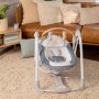 KIDS II Ingenuity ljuljaška/ležaljka Chambray 0-9M (max 9kg) - slika 1