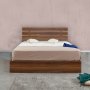 HANAH HOME Bračni krevet Fuga 180 Walnut - slika 3