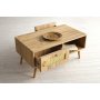 HANAH HOME Sto za dnevnu sobu Sidyma Oak - slika 3
