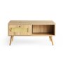 HANAH HOME Sto za dnevnu sobu Sidyma Oak - slika 1