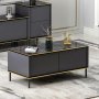 HANAH HOME Sto za dnevnu sobu Imaj Anthracite - slika 2