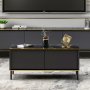 HANAH HOME Sto za dnevnu sobu Imaj Anthracite - slika 3