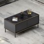 HANAH HOME Sto za dnevnu sobu Imaj Anthracite - slika 4