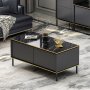 HANAH HOME Sto za dnevnu sobu Imaj Anthracite - slika 1