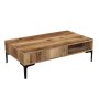 HANAH HOME Sto za dnevnu sobu Istanbul Walnut - slika 1