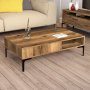 HANAH HOME Sto za dnevnu sobu Istanbul Walnut - slika 2