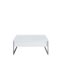 HANAH HOME Sto za dnevnu sobu Luxe White Silver - slika 5
