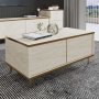 HANAH HOME Sto za dnevnu sobu Imaj Travertine - slika 3