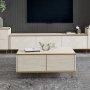HANAH HOME Sto za dnevnu sobu Imaj Travertine - slika 2