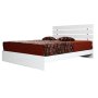 HANAH HOME Bračni krevet Fuga 140 Shiny White - slika 4