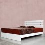 HANAH HOME Bračni krevet Fuga 140 Shiny White - slika 1