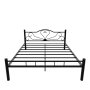 HANAH HOME Bračni krevet K50 Black (160 x 200) - slika 3