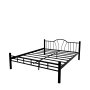 HANAH HOME Bračni krevet K25 Black (150 x 200) - slika 3
