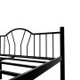 HANAH HOME Bračni krevet K25 Black (150 x 200) - slika 5