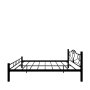 HANAH HOME Bračni krevet K50 Black (150 x 200) - slika 4