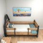 HANAH HOME Krevet Valerin 109 Atlantic Pine Anthracite - slika 2