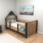 HANAH HOME Krevet Valerin 109 Atlantic Pine Anthracite - slika 1