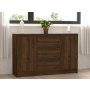 HANAH HOME Set za dnevnu sobu Pars Walnut Anthracite - slika 2