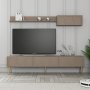 HANAH HOME Set za dnevnu sobu Lyon 3 Atlas Gold - slika 2