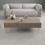 HANAH HOME Set za dnevnu sobu Lyon 3 Atlas Gold - slika 3