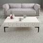 HANAH HOME Set za dnevnu sobu Lyon 3 Cream Black - slika 3
