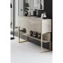 HANAH HOME Set za dnevnu sobu Luxe Set Travertine Gold - slika 4
