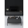 HANAH HOME Set za dnevnu sobu Lord Anthracite Black - slika 5
