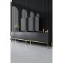 HANAH HOME Set za dnevnu sobu Lord Anthracite Gold - slika 2
