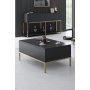 HANAH HOME Set za dnevnu sobu Lord Anthracite Gold - slika 4